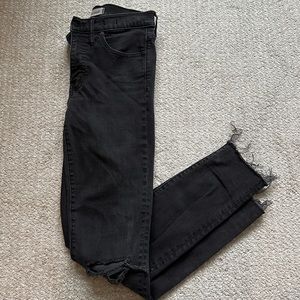 Madewell Black Skinny Jeans Size 27